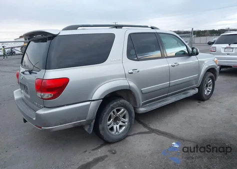 2006 Toyota Sequoia Limited V8 z USA, uszkodzony, nr VIN 5TDBT48A56S275471